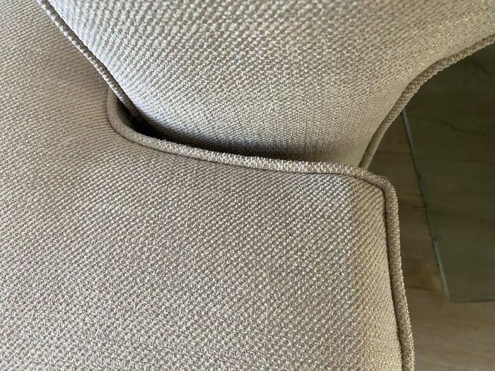 sofa and mirror