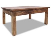 Coffee Table Solid Reclaimed Wood 98x73x45 cm