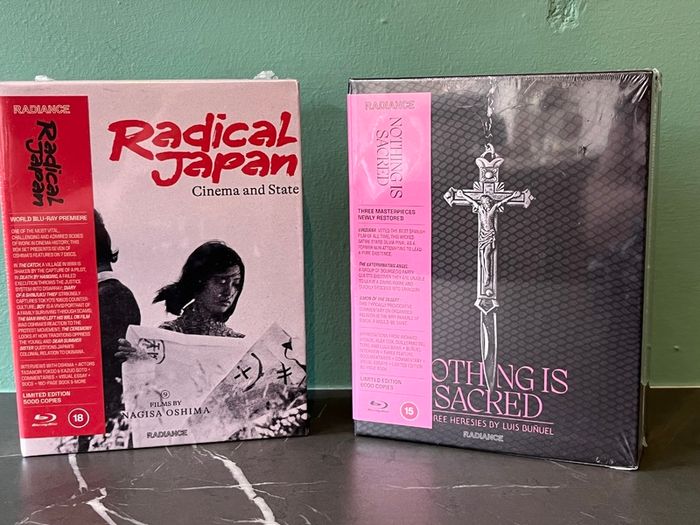 Radical Japan/Nothing is Sacred - 2 OOP Radiance Box Sets - Mint/Sealed