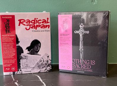 Radical Japan/Nothing is Sacred - 2 OOP Radiance Box Sets - Mint/Sealed