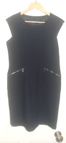 Next Navy Dress - Size 14