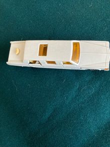 Majorette 1.58 Diecast Limousine White toy Car.
