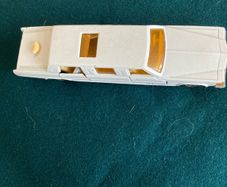 Majorette 1.58 Diecast Limousine White toy Car.