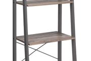 Ladder Shelf, 4-Tier Bookshelf, Free Standing Storage Shelves, Stable Metal Frame, in the Living Room Bedroom Kitchen or Balcony, Easy to Assemble, Industrial (FREE POSTAGE)