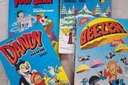 From The 1980's  4 X  Children Comic Annuals  Breezer , Dandy. Yogi Bear . Krazy