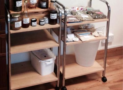 Multipurpose Storage trolley