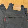 Levi's 501 Black Jeans Image 5