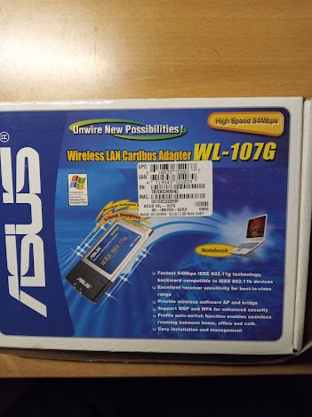 Asus Lan Cardbus Adapter