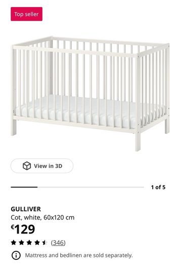 ikea Baby cot