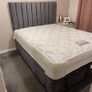 Double Divan Bed with Mattress and headboard Image 2