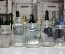 298 - Set of 5 Vintage Decorative Collectible Jars