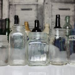 298 - Set of 5 Vintage Decorative Collectible Jars