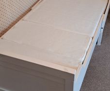 IKEA SUNDVIK Extendable Toddler to Single Bed and Mattress. Good condition