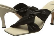 HUGO BOSS Women's Tonic Twistedmule-n Pumps 50470715, Black 41.5 EU, 9 Uk