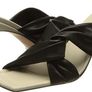 HUGO BOSS Women's Tonic Twistedmule-n Pumps 50470715, Black 37.5 EU, 4.5 UK Image 6