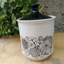 Vintage pottery storage jar Image 5