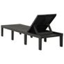 Sun Lounger Plastic Anthracite Image 5