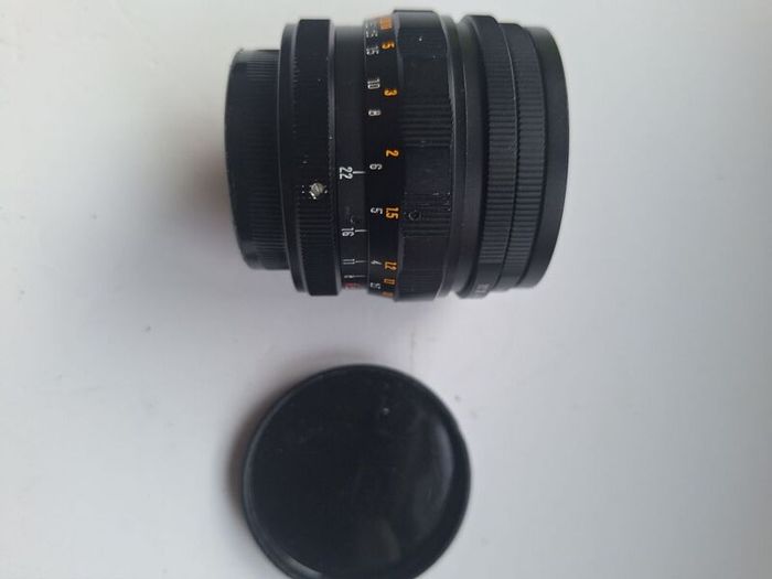 Vintage Aremac 35mm f/3.5 manual focus wide-angle lens
