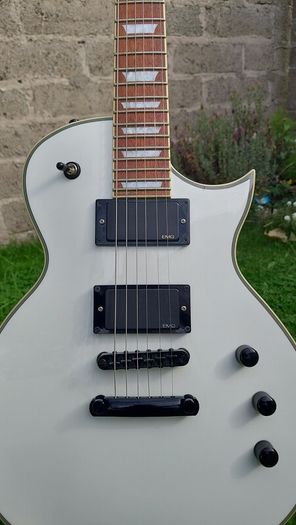 Harley Benton SC Custom II Arctic White