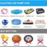 Electric Air Pump, 220-240V Portable 2 in 1 Home Car Inflator:AVAILABLE FOR COLLECTION Image 6