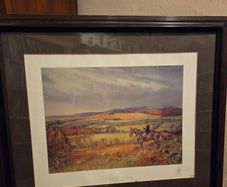 "The Vantage Point - The Morpeth" by artist John King - Framed Print