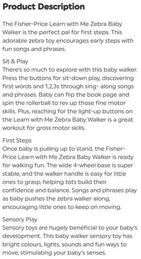 Fisher Price (Pr 306)