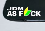 Jdm As Fck Decal