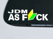 Jdm As Fck Decal