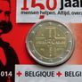 Belgium 2014 - 150 years of the Red Cross - Commemorative 2 Euro in Coincard Image 2