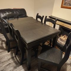 Dinning table and chairs