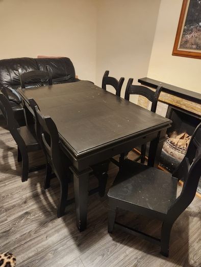 Dinning table and chairs