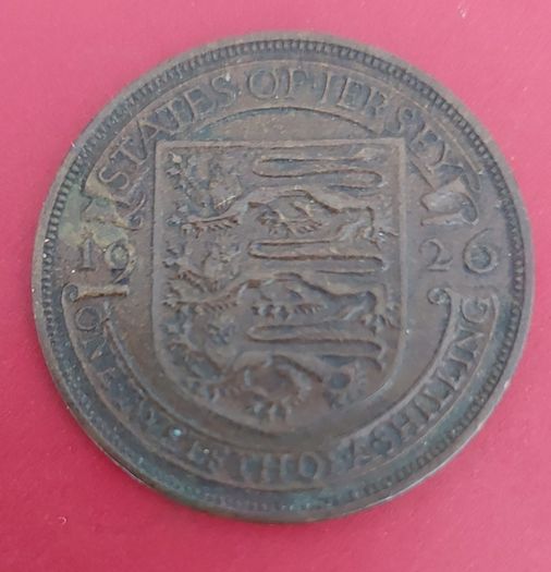 Jersey One Twelft of a Shilling 1926 Coin in Extremely Fine condition