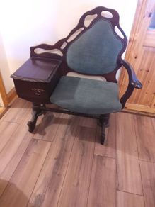 telephone table chair