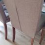 Meadows and Byrne Glass Dining Table and Chairs (x6) Image 6