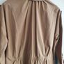 COS camel cotton longline shirt dress / coat Sz 12 - 16 Rrp 89 (New) Image 8
