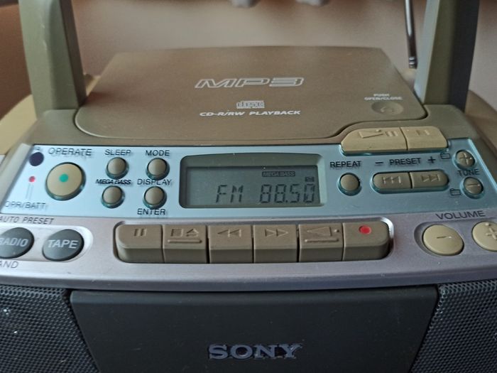 Sony CFD-S03CP  MP3-CD, Radio, Cassette-Corder