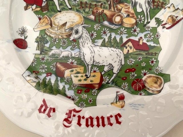 Vintage French Cheese Platter
