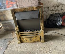 Free electric fireplace