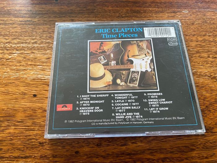The Best of Eric Clapton CD Time Pieces