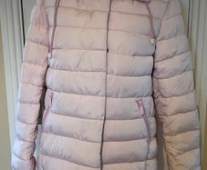 Pink Puffer Coat - Size XL - Attrait