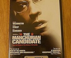 The Manchurian Candidate DVD 2005 Denzel Washington Meryl Streep Liev Schrieber