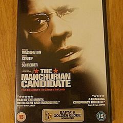 The Manchurian Candidate DVD 2005 Denzel Washington Meryl Streep Liev Schrieber