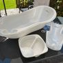 Baby Elegance baby bath with support and basin Image 2