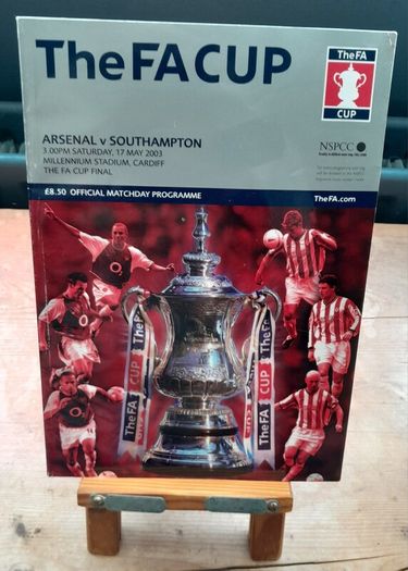 FA CUP FINAL 2003 - Arsenal v Southampton - Official Match Programme