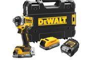 DeWalt DCF860E2T 18V XR Brushless Premium Impact Driver with 2x 1.7Ah Powerstack Batteries