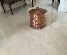antique copper coal bucket