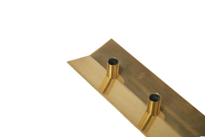 Vintage Brass Candelabra, Model Profile by Pierre Forsell for Skultuna, 1960s