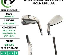 Taylormade RBZ #4 Iron 20 Degree / Dynamic Gold Regular