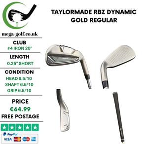 Taylormade RBZ #4 Iron 20 Degree / Dynamic Gold Regular