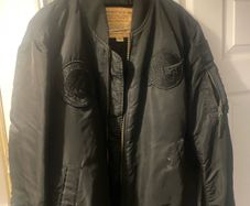 alpha industries nasa bomber jacket